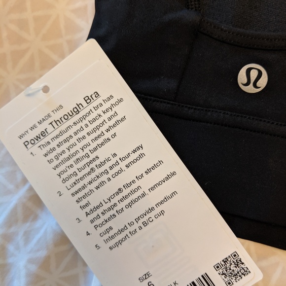 Lululemon Power through bra - Picture 2 of 3